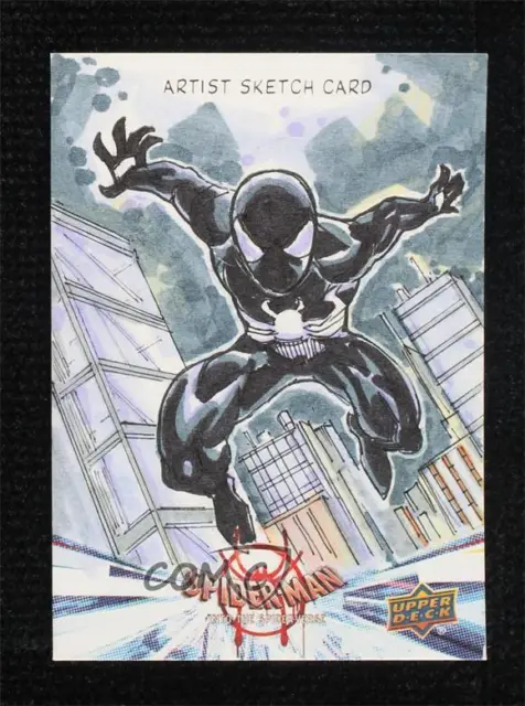 2022 Marvel Spider-Man: Into the Spider-Verse Sketch Cards 1/1 Bnfer Auto 0ew8
