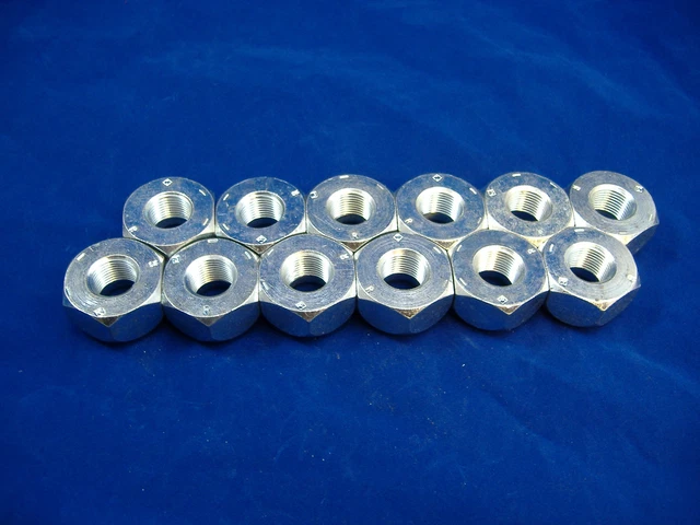 M35A2 2.5 Ton 6 Right Hand & 6 Left Hand Front Lug Nuts Rockwell Military Truck