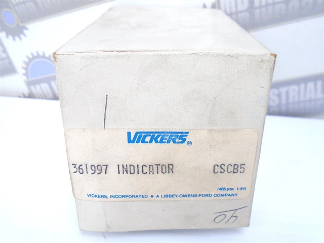 VICKERS - 361997 - Vert, Jaune, Rouge Indicateur Dôme - CSCB5 - (Neuf en Boîte ) 2