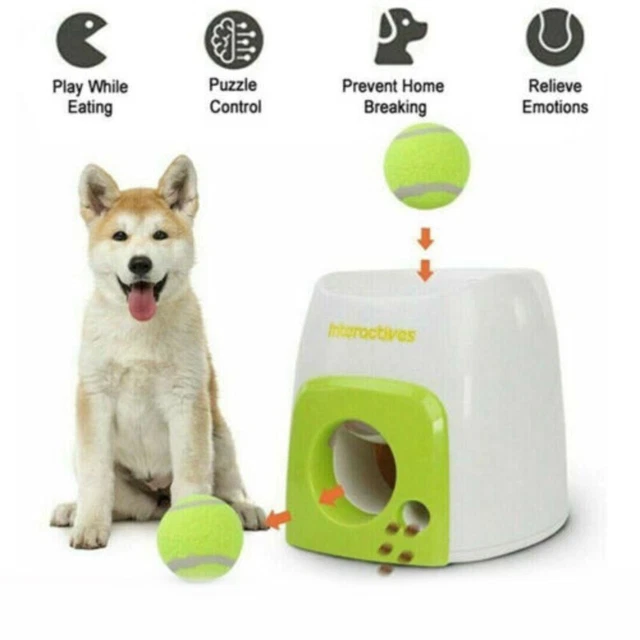 Launcher Pet Ball Thrower Food Reward Machine Smart Feeder Throwing Mmachine