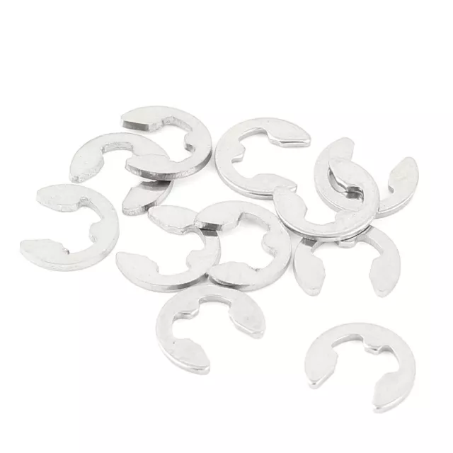 Fixation Externe De retenue Ressort D'arrêt anneau type E Circlip 4mm 10pcs