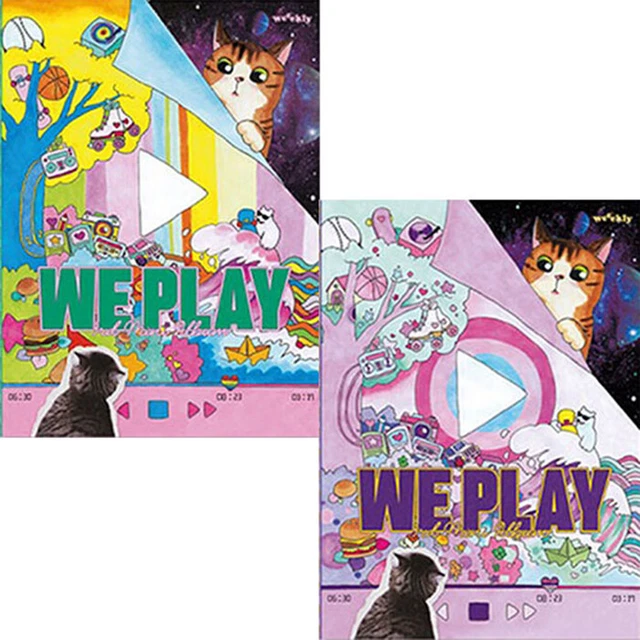 WEEEKLY WE PLAY 3rd Mini Album CD+POSTER+Photo Book+Photo+3 Card ...