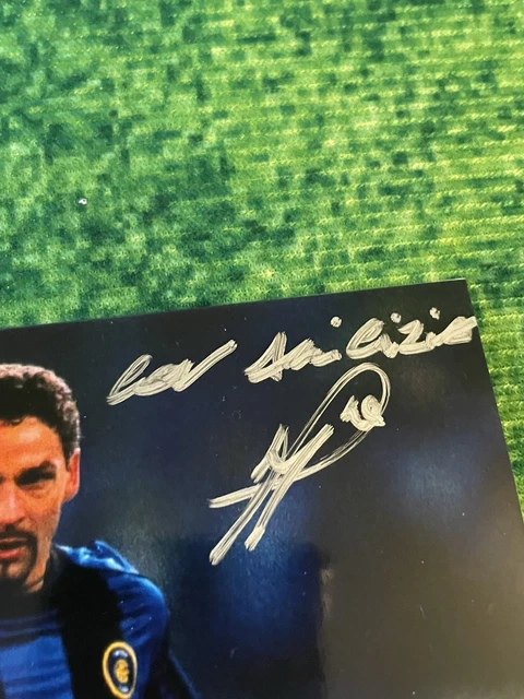 Autographe Original Roberto Baggio – Italie / AC Milan / Fiorentina (occasion)
