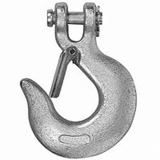 Campbell T9700624 3/8" Zinc-Plated Clevis Slip Hook With Latch
