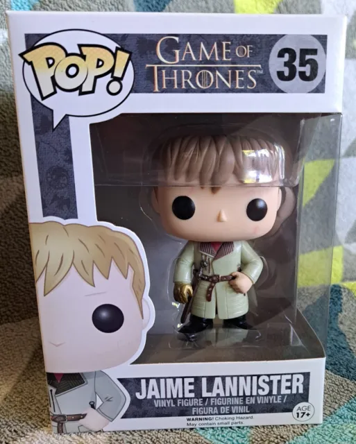 Jamie Lannister Pop 35 - Game of Thrones Funko Pop! Vinyl 2015 - Vaulted