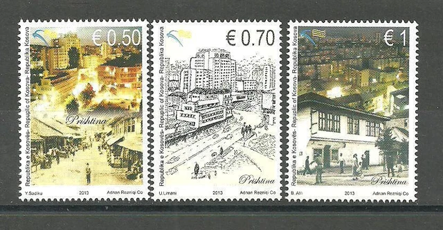 KOSOVO 2013 Stadt Pristina, postfrisch
