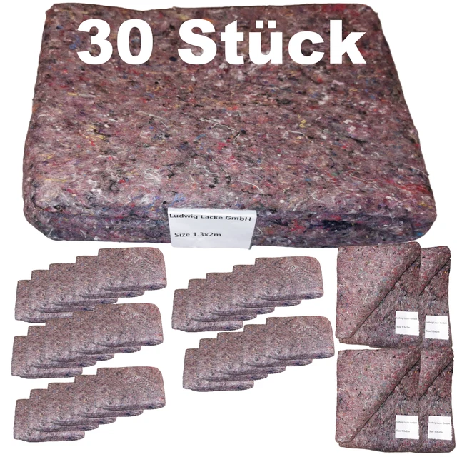 30 COUVERTURES DE Déménagement Tissu De Peintre Chacune 1,3 X 2 M EUR