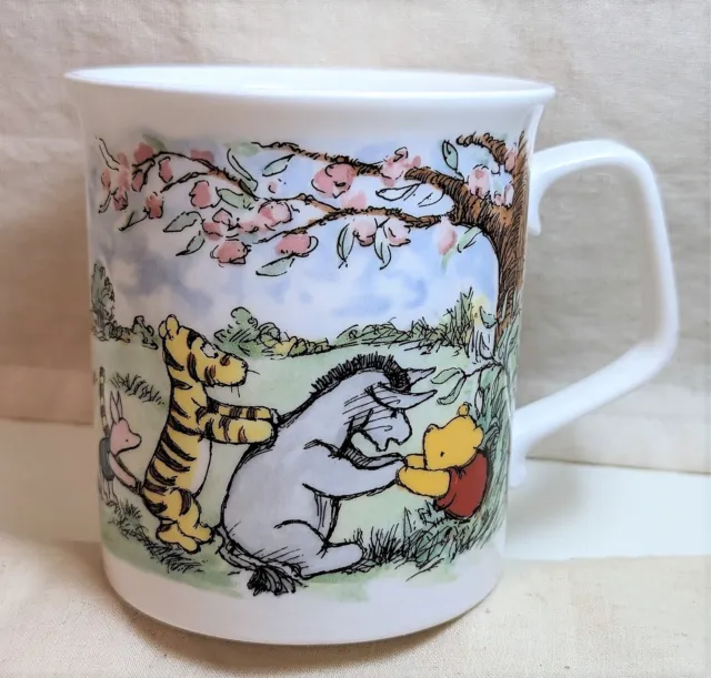 Winnie the Pooh "Getting Thin" Bone China Mug by Royal Doulton