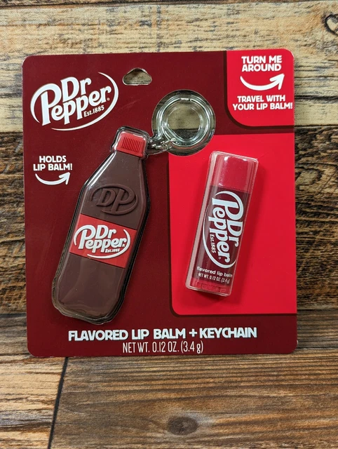 Bálsamo labial Dr Pepper con llavero