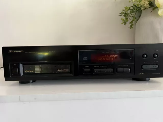 📀 Pioneer PD-M427 6 Disc Cartridge CD Player Including  Remote