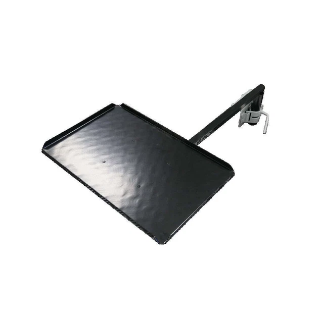 BBQARM Kit Black 850mm Arm Regular Size Tray for Weber Baby Q or Similar
