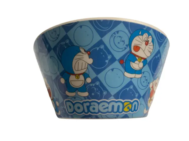 Doraemon Childrens Bowl Japanese Collectable Melamine Dish 550 Mls