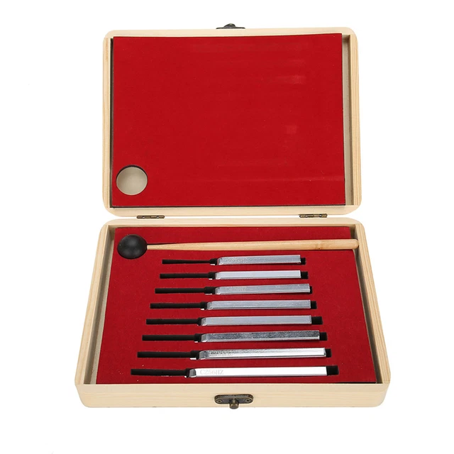 Tuning Instruments Wheel STEEL TUNING FORK Instruments Tuning Vibration Health Therapy Tool Set ...