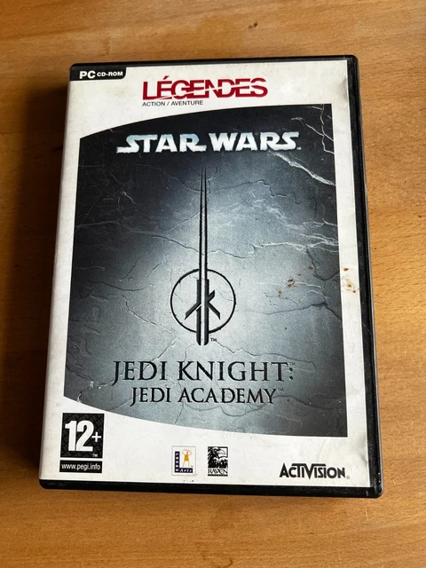 Jeu PC Star Wars Jedi Knight: Jedi Academy - Version Française, Bon état (2003), Configuration Requise à Vérifier
