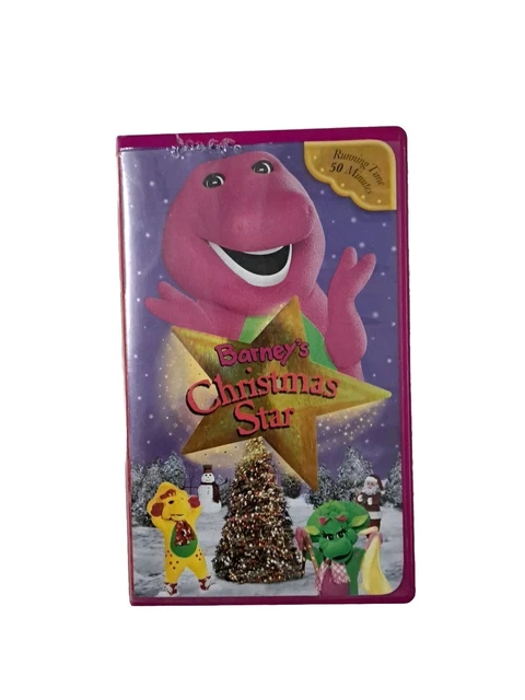 Barney S Christmas Star Vhs 2002 Purple Clamshell 19 61 Picclick Ca Barney S Christmas Star Vhs 2002 Purple Clamshell 19 61 Picclick Ca