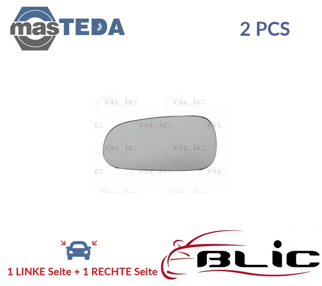 6102-01-0652P AUßENSPIEGEL SPIEGELGLAS PAAR BLIC 2PCS NEU OE QUALITÄT
