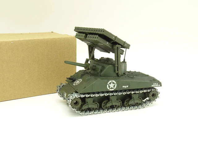 SOLIDO MILITAIRE SB 1/50 - Char Tank US Sherman M4 A3 Lance Rockets ...