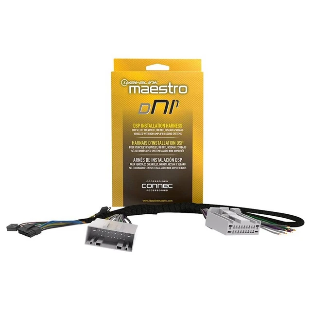 Harnais De Sortie Rockford Fosgate DSR-1 Pour Harley Davidson – Interface Ampli, Neuf