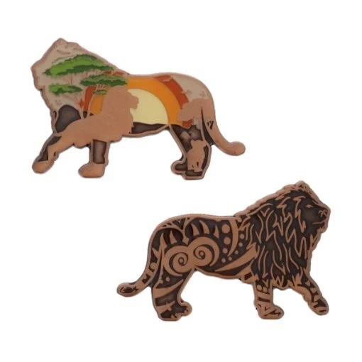 King De The Beasts geocoin Lion Geocahing Pièce de Monnaie