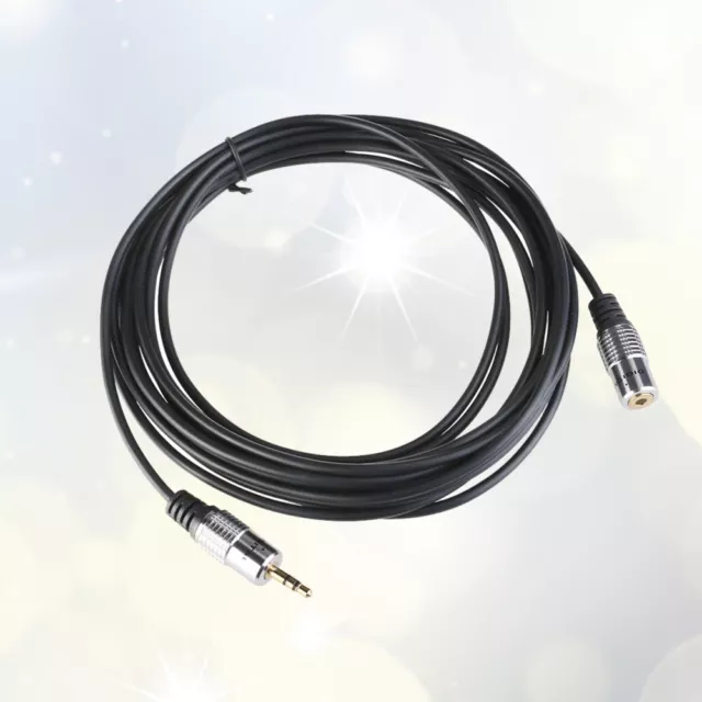 2 Pc Rallonge De Cordon Câble D'extension Pour Casque Électrique