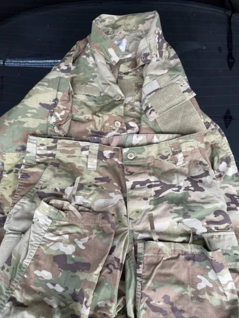 OCP Army IHWCU Hot Weather Combat Uniform top Lg Long Bottom Lg Reg