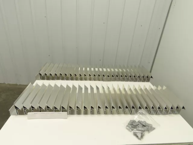UNEX Span Track Conveyor Low Profile Hanger Bracket 10-3/8" Lot of 50