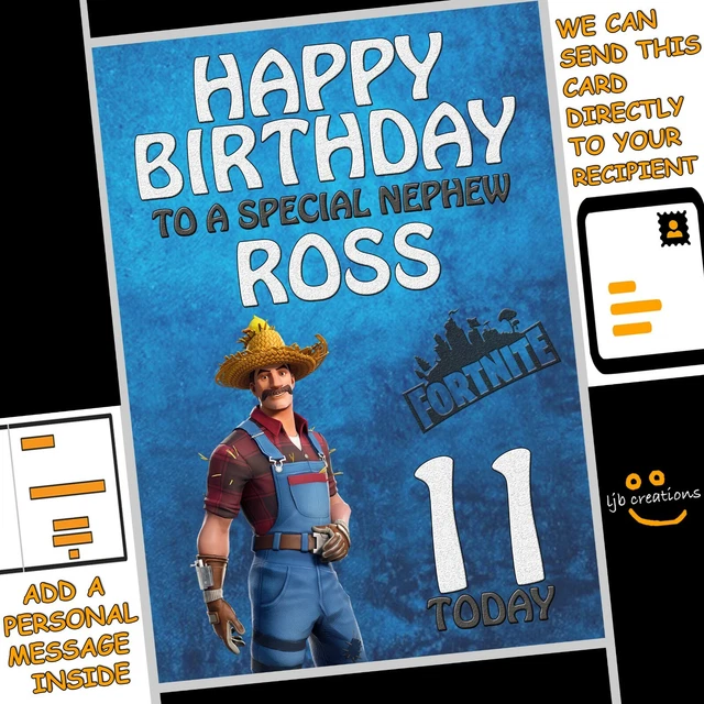 Biglietti Invito Compleanno Da Stampare Fortnite - Foto 9