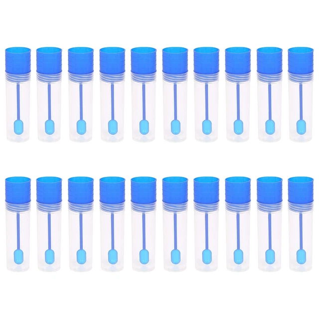 Organisation Perles Bijoux Lot De 100 Tubes De Rangement Plastique Transparent Avec Couvercle Et Trou De Suspension - Idéal Pour Perles Et Petits Objets Bol De Cristal