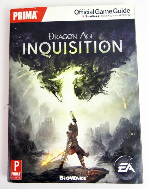 DRAGON AGE INQUISITION Prima Official Game Guide Map Included Good dragon-age-inquisition-prima-official-game-guide-map-included-good