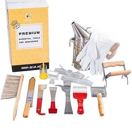 Beekeeping Supplies Bee Smoker Starter Kit Beekeeping Tools for Beekeepers 14...
