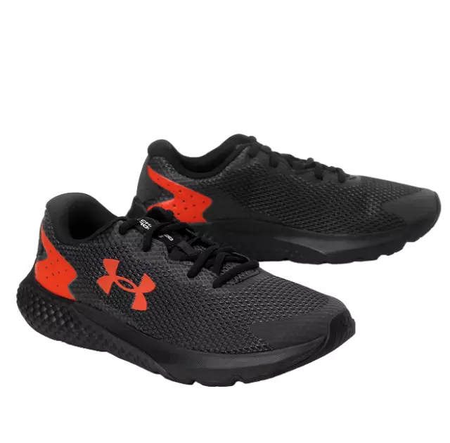 Under Armour UA Men's Charged Rogue 2.5 Black Running Shoes - Size 10.5 NWB
