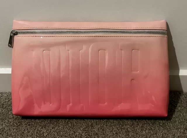 GWP Chanel Baby Pink Round Pouch Makeup Bag WITHOUT BOX