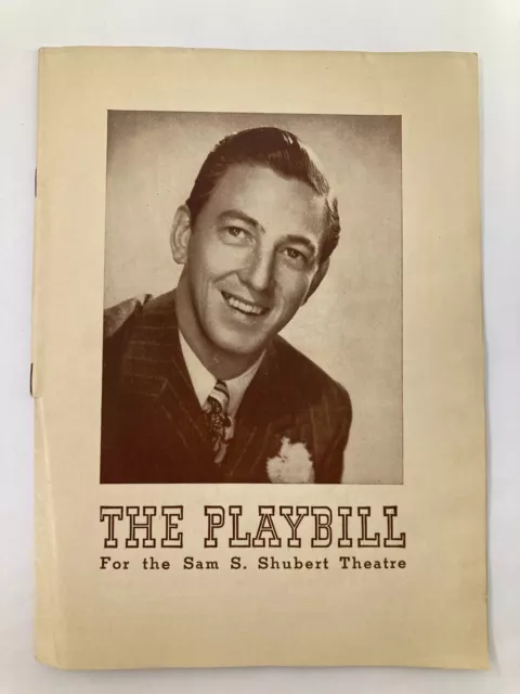 1942 Playbill Sam S. Shubert Theatre Ray Bolger, Constance Moore in By Jupiter