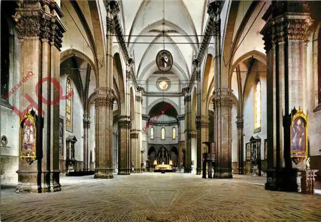 Picture Postcard- Firenze, Florence, Il Duomo, Interno