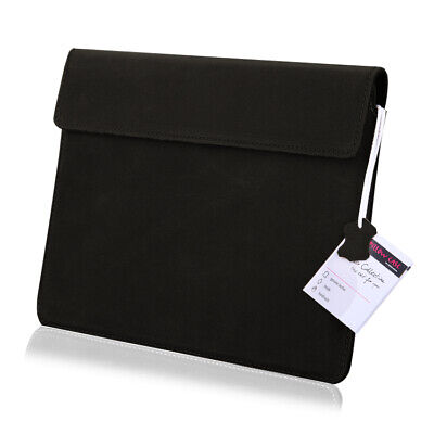 Echt Leder Tablet Custodia per Archos Oxygen 101 S CUSTODIA PROTEZIONE CASE 1a Marrone 