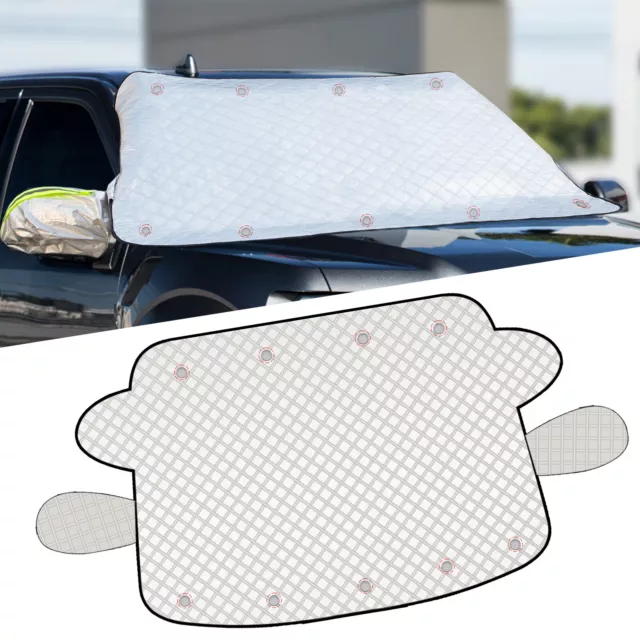 Sonnenschutz-Windschutzscheibe, Autoscheiben-Abdeckung-Sommer Thermo  Eisschutz
