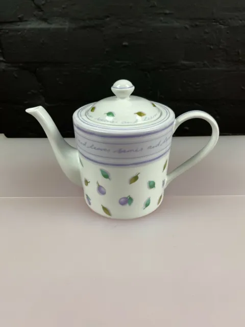 Marks Spencer M&S Berries and Leaves Teapot 1.5 Pints 3 Available