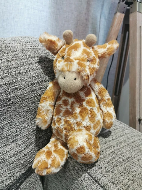 JELLYCAT LONDON BASHFUL Giraffe Soft Plush Comforter 12 " £15.00 ...