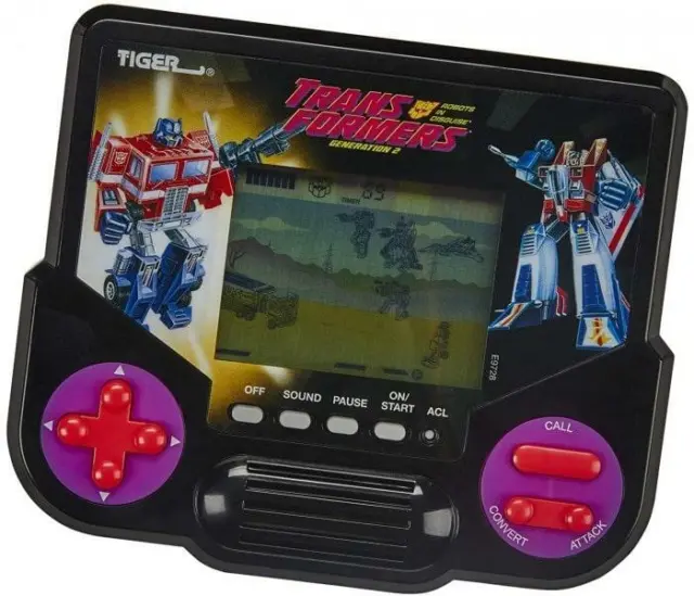 Tiger Electronics Transformers Generation 2 Spiel Handheld Vintage Retro LCD