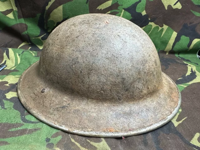 British Army Mk2 Brodie Helm - 2. Weltkrieg Kampfhelm - schönes Original