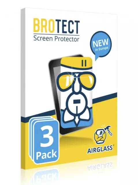 3x BROTECT AirGlass Glass Screen Protector for Samsung Galaxy S20-German Made 3