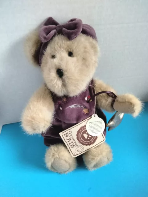 Retired Boyds 10" Plush Bear Sydney G Bearsmark  9696HM Hallmark 2002 Exclusive