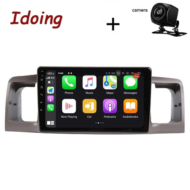 9" For 2000-06 Toyota Corolla Stereo Radio Head Unit Android 10 GPS Wifi Player