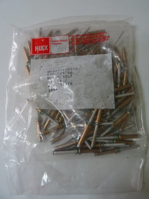 Rivet Rivets Huck Blind Bolt Ms90354S0510 /#L M6L 0430