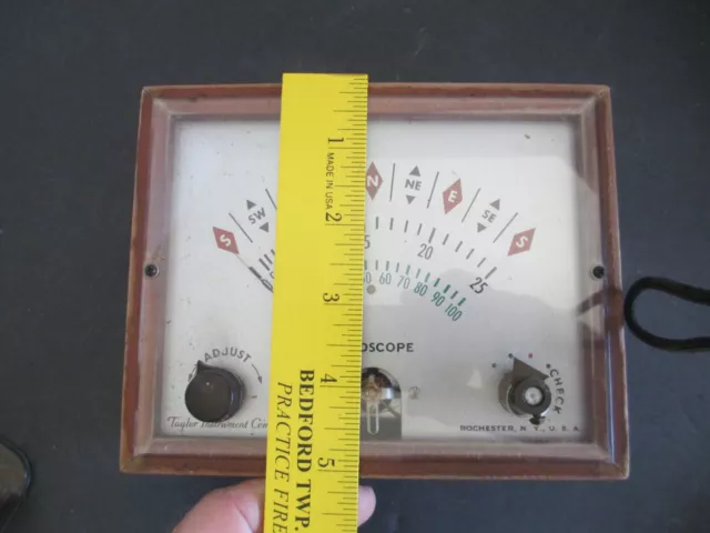 Taylor Instrument Company Windscope wind speed indicator - Rochester N.Y     C51