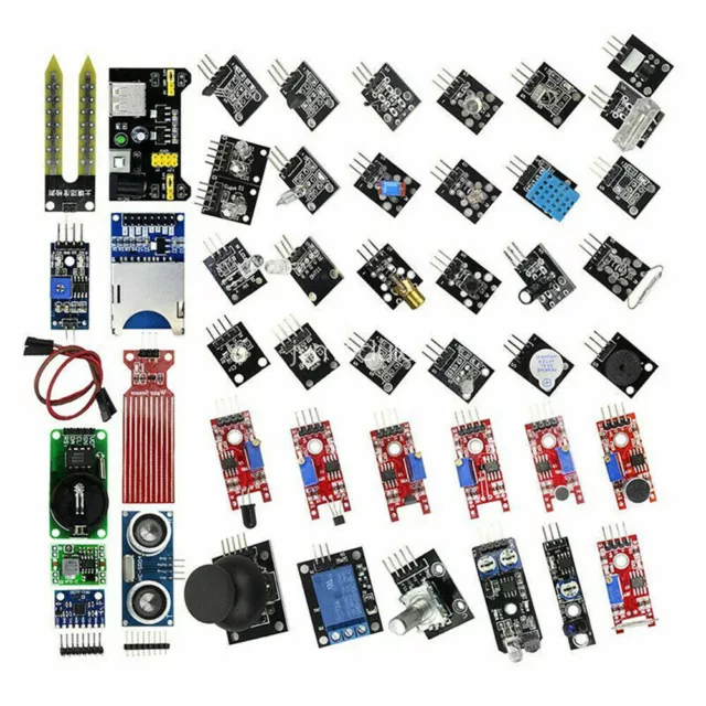 45 in 1 37 in 1 Sensor Module Starter Kit Set For Arduino Raspberry Pi Education