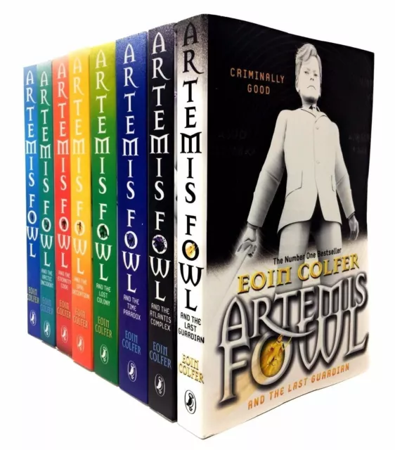 Artemis Fowl Pack, 8 NEW books Artemis Fowl; Time Paradox; Atlantis Complex