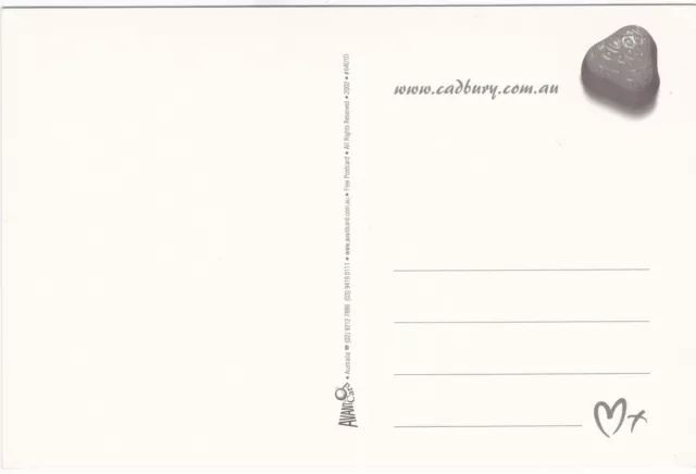 V06401d Australia Avant Card #6401d Cadbury Chocolates postcard 2