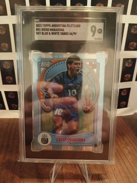 2023 TOPPS ARGENTINA Fileteado Diego Maradona Ft-9 Sgc 8 EUR 30,78