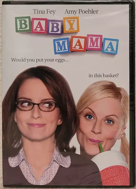 Baby Mama (DVD, 2008) Tina fey, Amy Poehler, Sigourney Weaver - ¡Nuevo, Sellado!